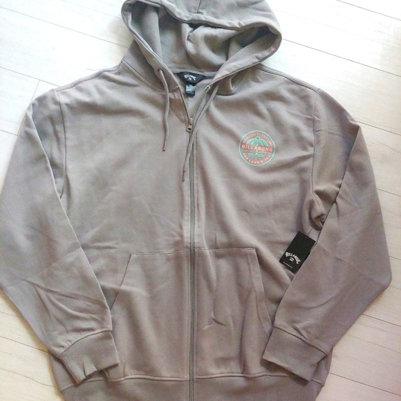 BILLABONG NEW Range Rotor Fleece Zip Up Jacket - Picture 2 of 12